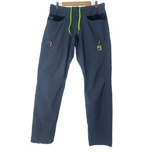Karpos men pants size UK 38  34X34 Gray Stretch Outdoor Hiking Pockets Atheisure